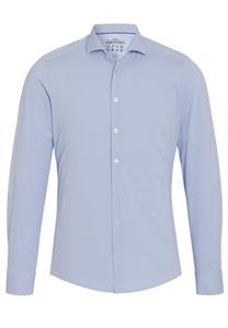Pure Shirts Functional Lange Mouw Overhemd Jersey Print Blauw 