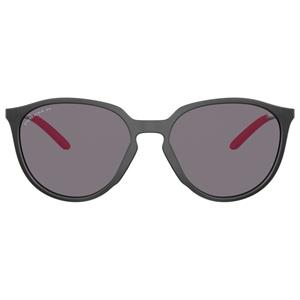 Luxottica Oakley OO9288 Damen-Sonnenbrille Vollrand Rund Kunststoff-Gestell, schwarz