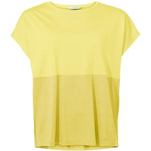 Vaude  Women's Redmont T-Shirt III - T-shirt, geel