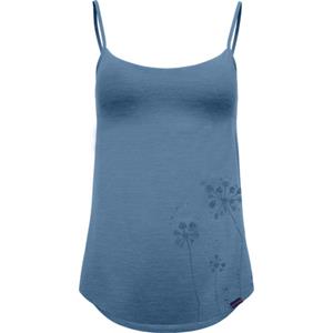 Crazy Idea  Women's Top Shiny - Top, blauw