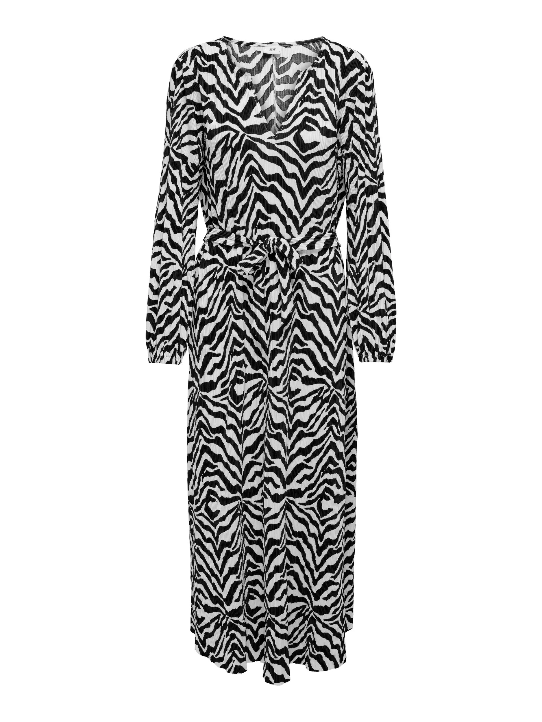 Jacqueline de Yong Bravo l/s plisse ancle dress
