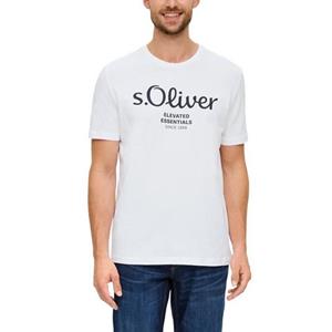 s.Oliver T-Shirt aus atmungsaktiver Baumwolle