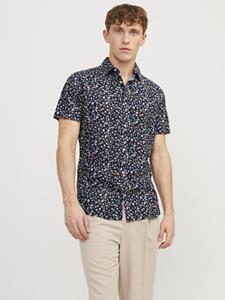 J%ampJ Premium Male Overhemden Jprblasummer Print Shirt S/s Ss24 Sn 12251656