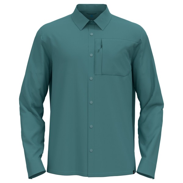 Odlo  Essential Shirt L/S - Overhemd, turkoois