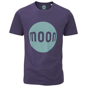 Moon climbing  Moon Logo TS - T-shirt, blauw