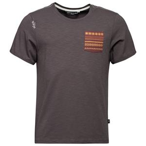 Chillaz T-Shirt Pocket Ornament aubergine