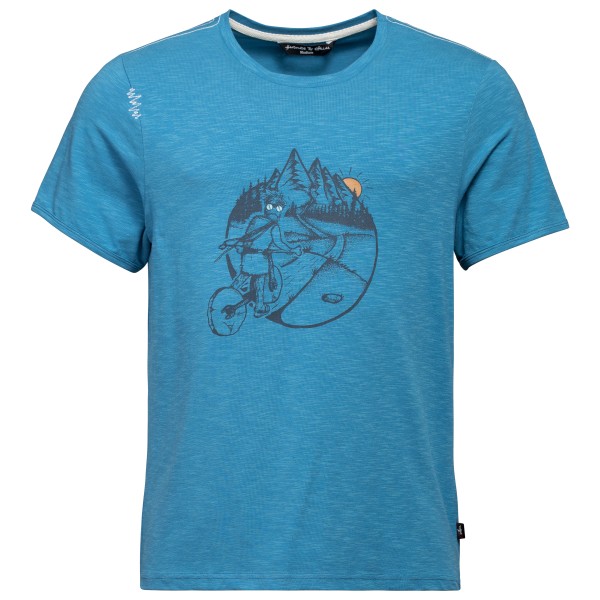 Chillaz  Homo Mons Velo - T-shirt, blauw