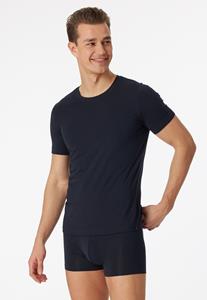 Schiesser T-shirt met labeldetail