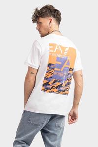 EA7 Emporio Armani T-shirt met labelprint