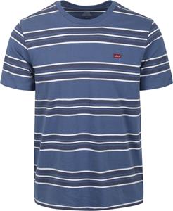 Levi's T-Shirt Blauw Streep