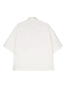 OAMC Katoenen overhemd met logopatch - Wit