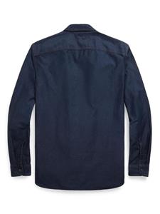 Ralph Lauren RRL Cameron linnen-katoenen overhemd - Blauw