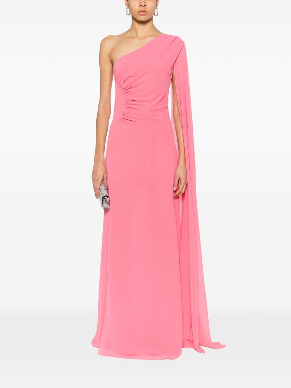 Blanca Vita one-shoulder dress - Roze