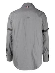 Thom Browne Overhemd met knoopsluiting - Grijs