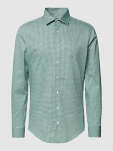seidensticker Businesshemd Slim Slim Langarm Kentkragen Paisley