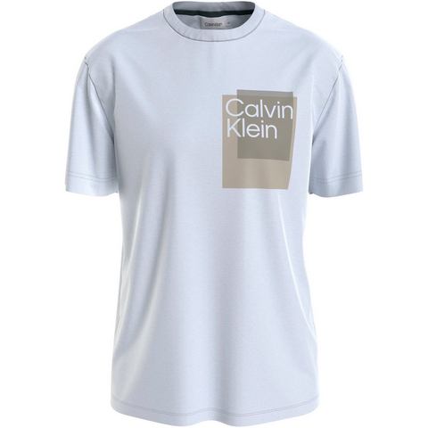 Calvin Klein T-shirt BT_OVERLAY BOX LOGO T-SHIRT