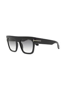 TOM FORD Eyewear Zonnebril met vierkant montuur - Zwart