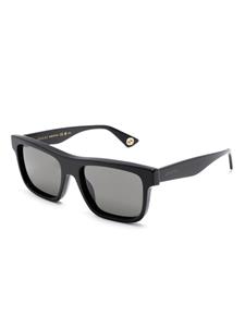 Gucci Eyewear Zonnebril met vierkant montuur - Zwart