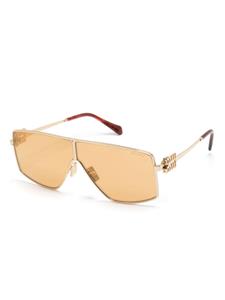 Miu Miu Eyewear Zonnebril met oversized montuur - Goud