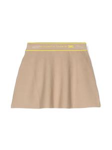 elisabettafranchilamiabambina Elisabetta Franchi La Mia Bambina Rok met logoband - Bruin