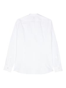 Mazzarelli Overhemd met textuur - Wit