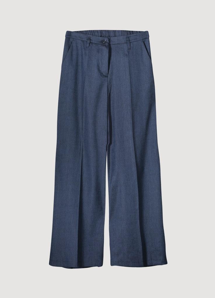 SUMMUM Female Broeken Trousers Linen Blend 4s2600-11780