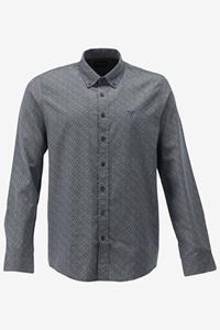 PME Legend Male Overhemden Long Sleeve Shirt Ctn/linen