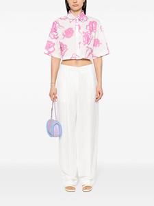 MSGM Cropped blouse - Roze
