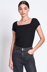 JAN N JUNE JAN 'N JUNE Damen vegan Arima Top Schwarz