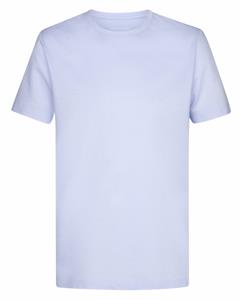 Profuomo Blauw Japanese knitted t-shirt Heren