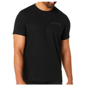 Asics - Chest Logo S/S Tee - T-shirt, zwart