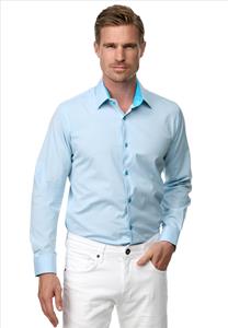 Rusty Neal Heren overhemd - aqua r-66