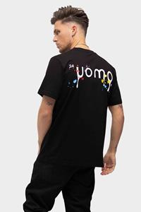 24 Uomo Paint T-shirt Zwart PRE-ORDER 5 APRIL