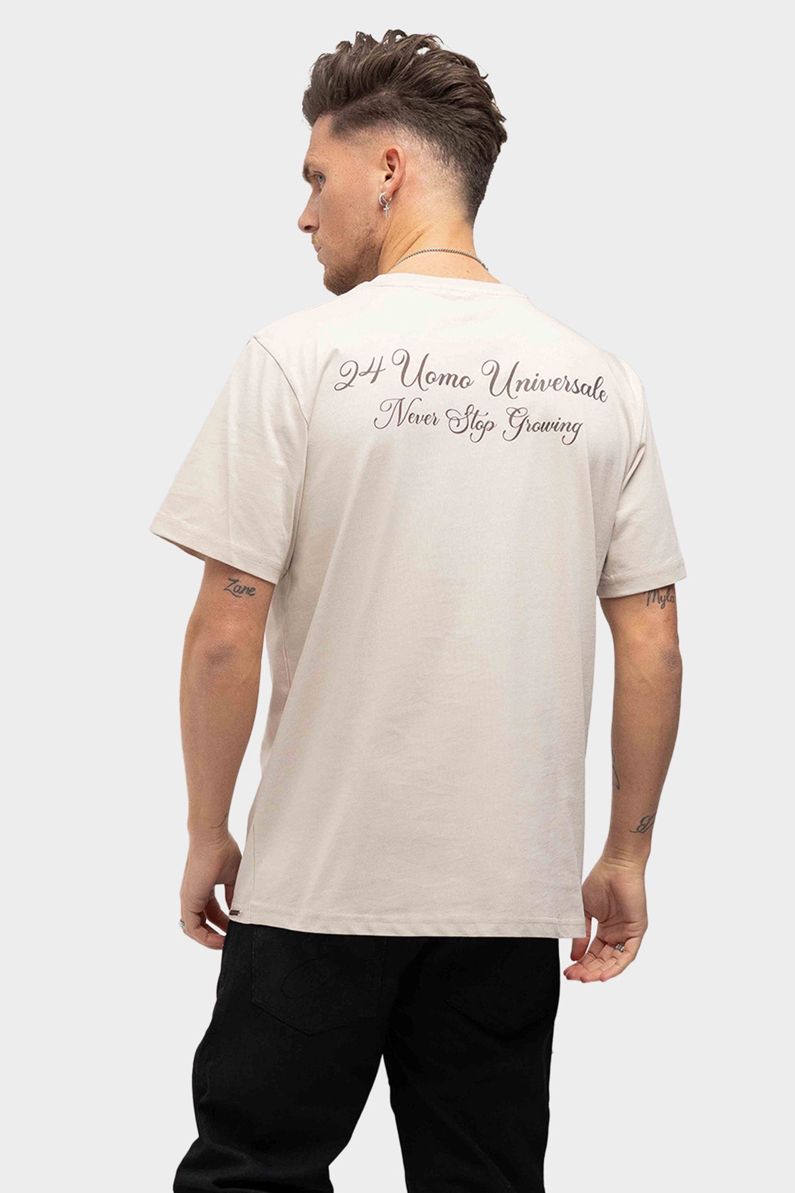 24 Uomo Universale 2.0 T-shirt Beige PRE-ORDER 5 APRIL