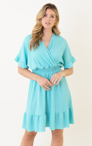 The Musthaves Smocked Low Back Jurk Mint