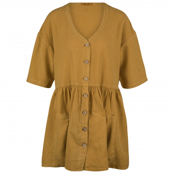 Rip Curl  Women's Premium Linen Dress - Jurk, bruin