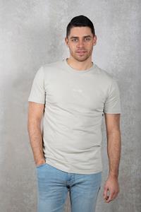 Pure Path Monogram back print t-shirt sand