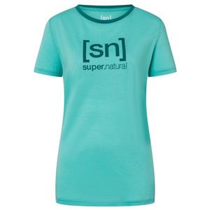 Supernatural The Essential Logo T-shirt Dames Lichtblauw