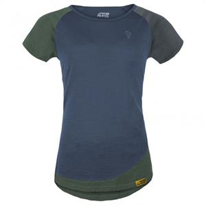 Grüezi Bag  Women's Woodwool T-Shirt Lady Janeway - T-shirt, blauw
