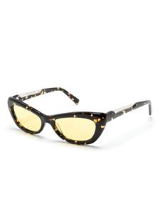 Christopher Esber Dillon cat-eye zonnebril - Bruin