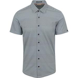 NO EXCESS Kurzarmhemd Shirt Short Sleeve Jersey Allover P