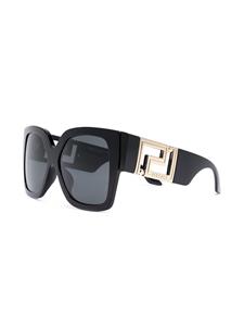 Versace Eyewear Greca zonnebril met oversized montuur - Zwart