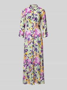 Y.A.S Hemdblusenkleid "YASSAVANNA LONG SHIRT DRESS", mit 3/4 Ärmel