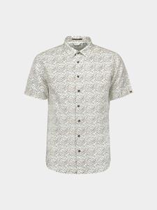 No- Excess Male Overhemden 23440378 Shirt Short Sleeve Allover Printed