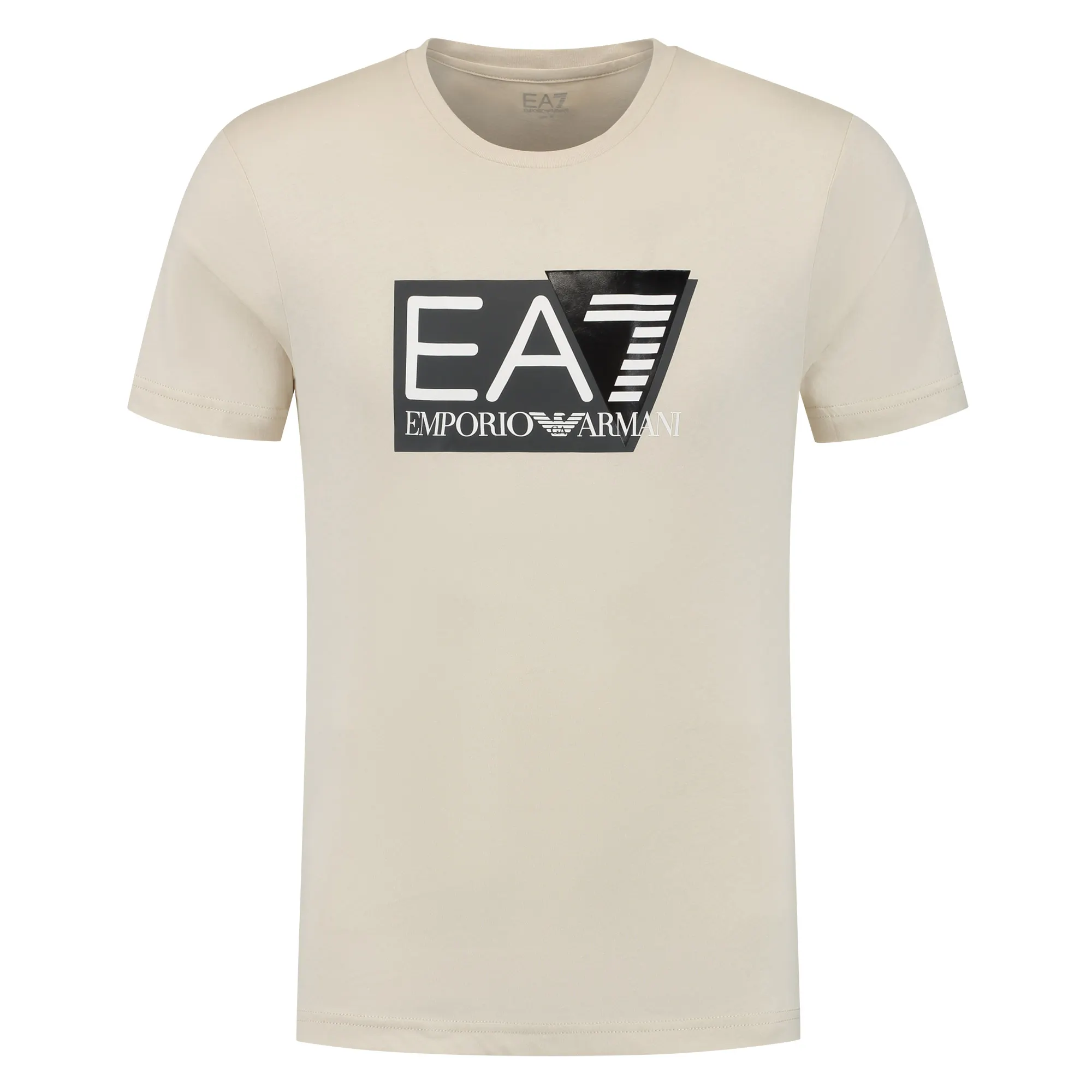 EA7 Emporio Armani T-shirt met labelprint