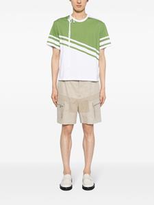 S.S.DALEY striped cotton T-shirt - Groen