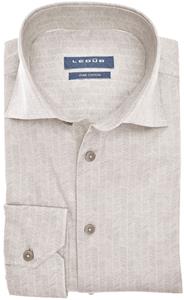 Ledub Overhemd Print Beige