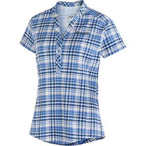 Maier Sports Funktionsbluse Enz S/S W Damen Bluse, atmungsaktive Kurzarmbluse, Wanderbluse