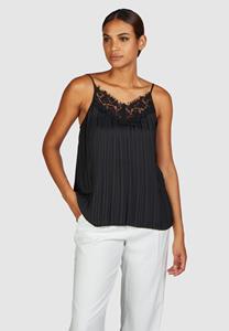 marcaurel Marc Aurel • zwarte plisse top • 36