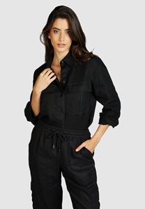 marcaurel Marc Aurel • zwarte linnen blouse • 36